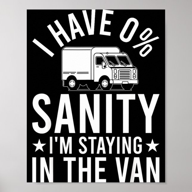 Funny I'm Staying In Tha Van Phasmophobia Gamer Ma Poster (Vorne)