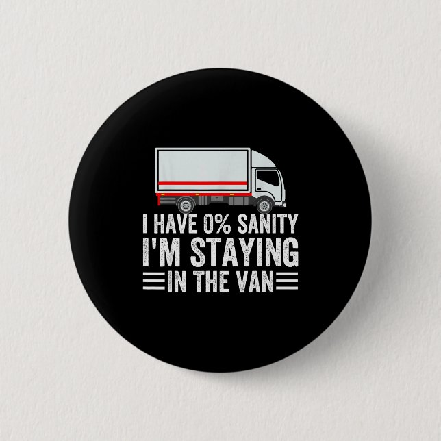 Funny I'm Staying In Tha Van Phasmophobia Gamer Me Button (Vorderseite)