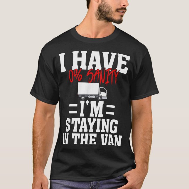 Funny I'm Staying In Tha Van Phasmophobia Gamer Me T-Shirt (Vorderseite)