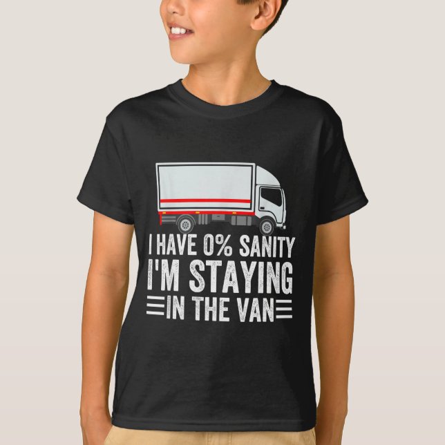 Funny I'm Staying In Tha Van Phasmophobia Gamer Me T-Shirt (Vorderseite)