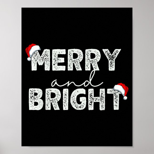 Funny I'm Trying To Feel Merry And Bright Couples  Poster (Vorne)