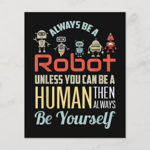 Funny immer ein Roboter sein, wenn Sie nicht ein M