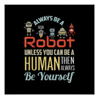 Funny immer ein Roboter sein, wenn Sie nicht ein M