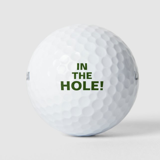 Funny in der ganzen Reihe Zitat Golfball (Vorderseite)
