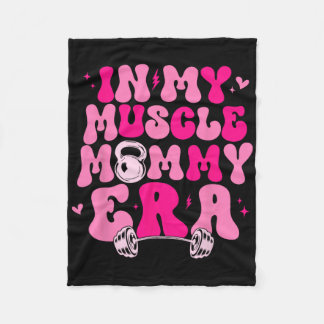 Funny in meinem Muskel Mommy Era Gym Workout Fitne Fleecedecke