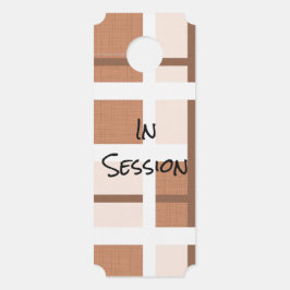 Funny in Session Therapist Door Hanger Türanhänger