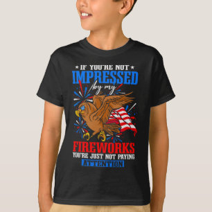 Funny Independence Day Feuerwerk T-Shirt