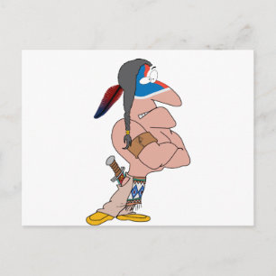 Funny Indian Postkarte