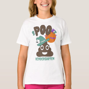 Funny Individuelle Name Grade Year Spooky Poo T-Shirt