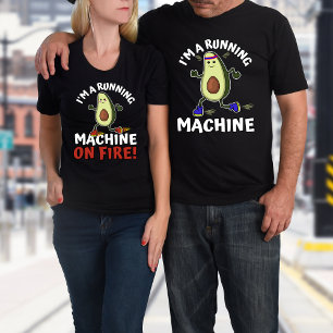 Funny Individuelle Name Matching Running Couples' T-Shirt