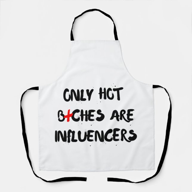 Funny Influencer Quote Apron For Home Decor Schürze (Vorderseite)