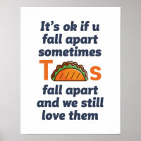 Funny Inspiration Zitat Taco Lover mexikanisches E