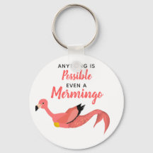 Funny Inspirational Mermaid Flamingo Mermingo