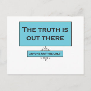 Funny Internet Zitat Postkarte