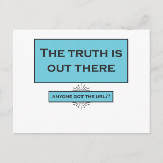 Funny Internet Zitat Postkarte