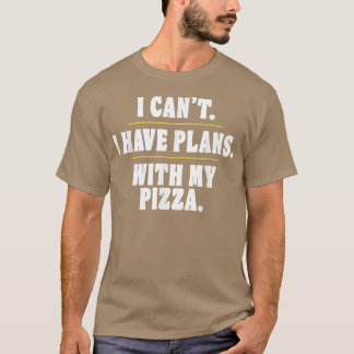 Funny Introvert Sorry, dass ich keine Pläne mit me T-Shirt