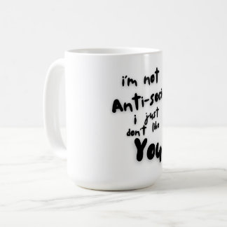 Funny Introvert Sprichwort Kaffeetasse