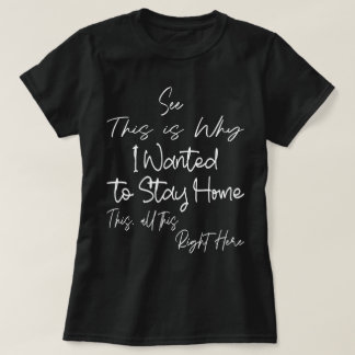 Funny Introvert Zitat Bleibe Zuhause-Geschenk für  T-Shirt