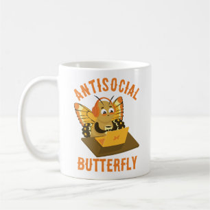 Funny Introvertierte ästhetische antisoziale Schme Kaffeetasse