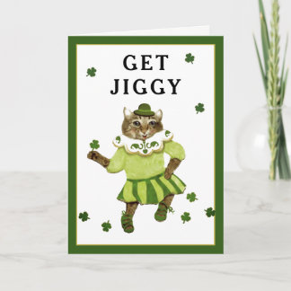 Funny Irish Birthday Card Karte