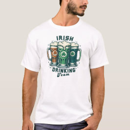Funny Irish Drink Team St Patricks Day Vintag T-Shirt