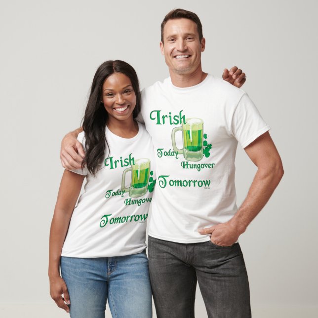 Funny Irish Drinks T-Shirt (Unisex)