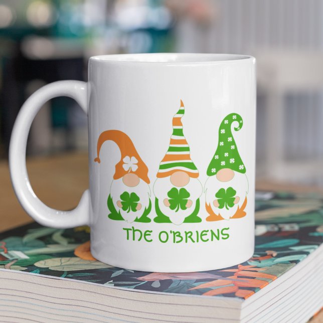 Funny Irish Gnomes Kaffeetasse (Von Creator hochgeladen)