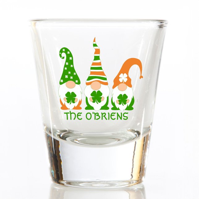 Funny Irish Gnomes Schnapsglas (Von Creator hochgeladen)