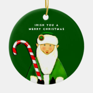 Funny Irish Holiday Geschenke Keramik Ornament