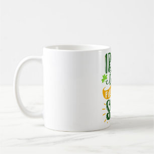 Funny Irish lass voll sass St Patricks Day Luck Kaffeetasse