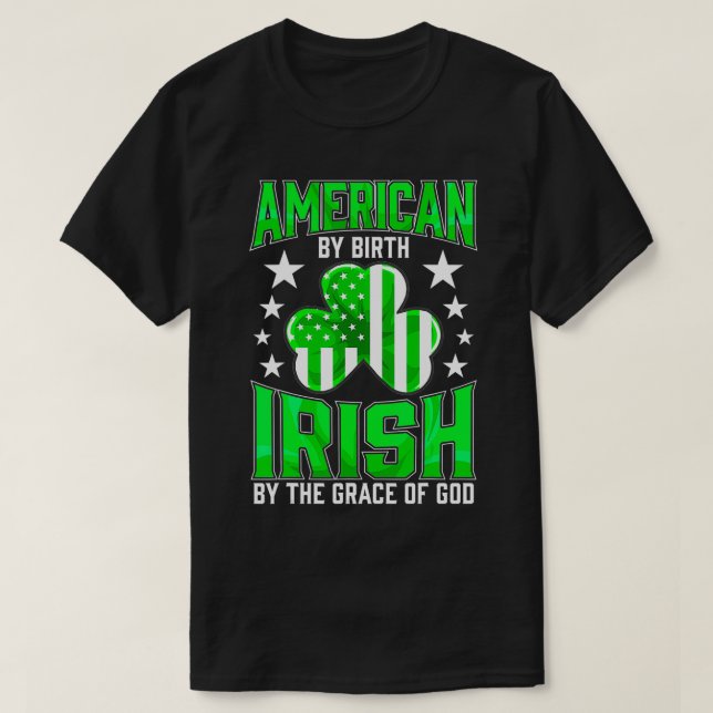 Funny Irish Pride St Patricks Day Celtic Green Sha T-Shirt (Design vorne)