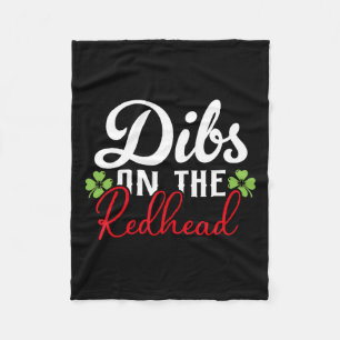 Funny Irish St Patricks Day Kleeblatt Dibs On R Fleecedecke