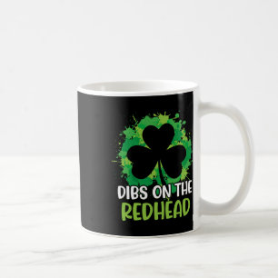Funny Irish St Patricks Day Kleeblatt Dibs On R Kaffeetasse