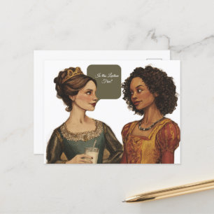 Funny ist das laktosefrei? postkarte