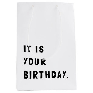 Funny ist dein Geburtstag Mittlere Geschenktüte