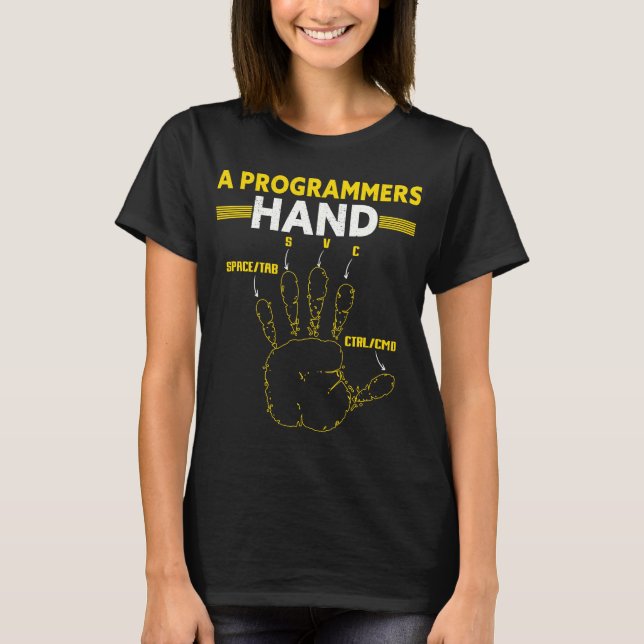 Funny IT Developer Nerd Programmierung T-Shirt (Vorderseite)