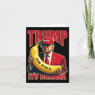 Funny It's Banana for Scales Trump 1 Karte