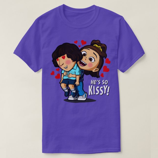 Funny Its So Fluffy 80s TV Meme Parody T-Shirt (Design vorne)