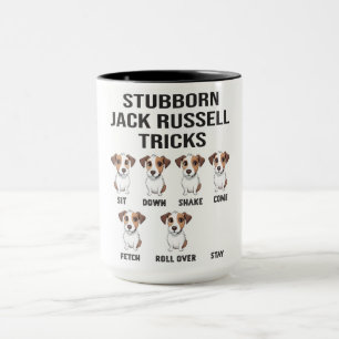 Funny Jack Russell Terrier Dog Tasse
