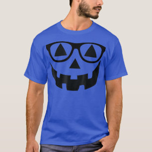 Funny JackOLantern Halloween Pumpkin Gesicht SunGl T-Shirt