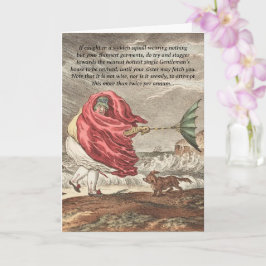 Funny Jane Austen Romance Tips Card Karte