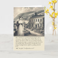 Funny Jane Austen Sense and Sense Card