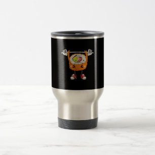 Funny Japanese Food Gym Weightlift Geschenk T - Sh Reisebecher