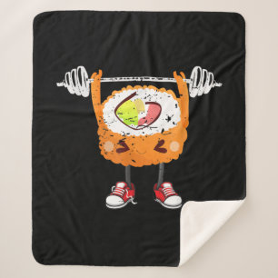 Funny Japanese Food Gym Weightlift Geschenk T - Sh Sherpadecke
