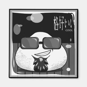 Funny Japanese Riceball Magnet