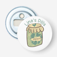 Funny Jar Pickles Dill Green Food Lover