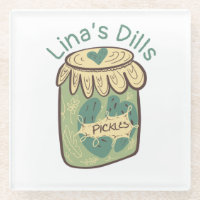 Funny Jar Pickles Dill Green Food Lover