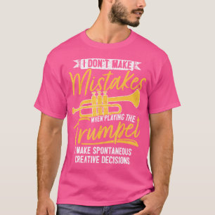 Funny Jazz Trumpet Player Sprichwort Creative Jazz T-Shirt