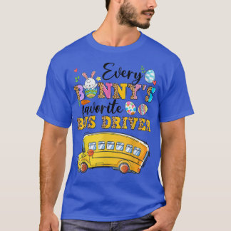 Funny Jeden Lieblings-Bus-Fahrer glücklich Ost T-Shirt