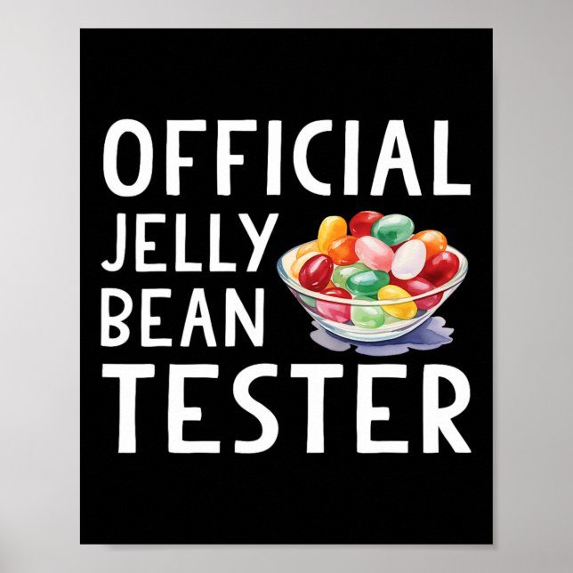 Funny Jelly Beans Easter Candy Offiziell Jelly Bea Poster (Vorne)